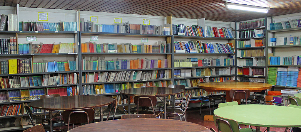 Amplia Biblioteca